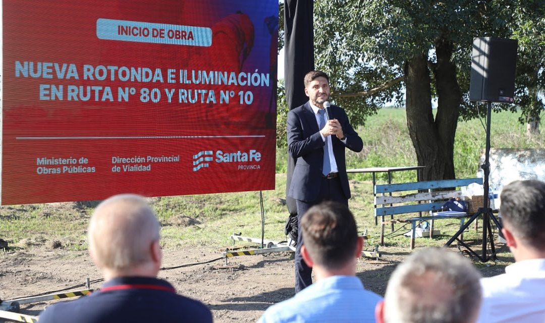 Pullaro: “Estamos haciendo más de 1.500 obras públicas en toda en la provincia de Santa Fe”