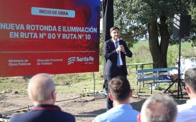 Pullaro: “Estamos haciendo más de 1.500 obras públicas en toda en la provincia de Santa Fe”