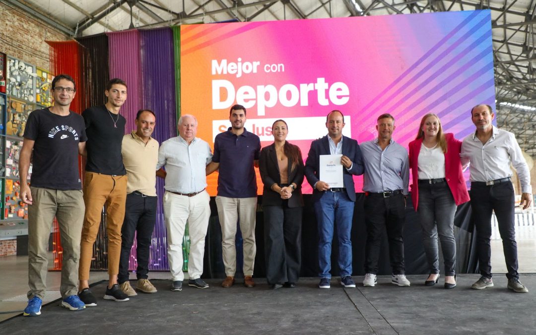 “Mejor con Deporte”, el programa que impulsa Provincia para llegar a jóvenes de todo el territorio