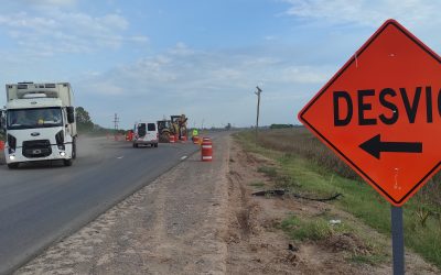 VIALIDAD NACIONAL TRABAJA EN LA AUTOPISTA DE RN 34 ENTRE SUNCHALES Y ATALIVA
