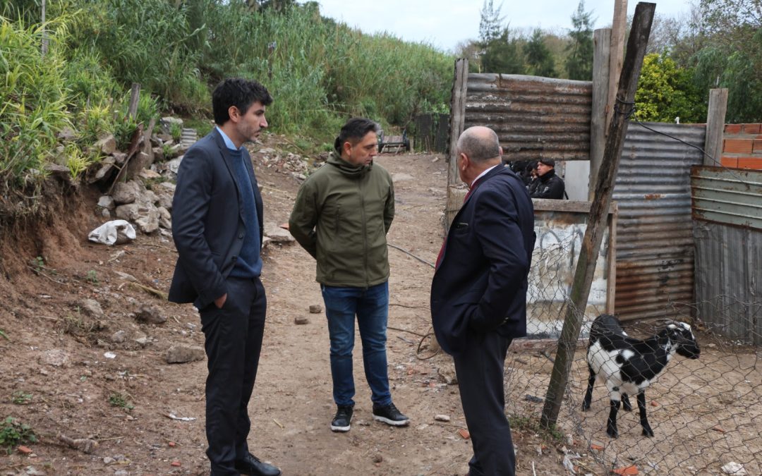 Derriban otro búnker en Villa Gobernador Gálvez en el marco de la Ley de Microtráfico