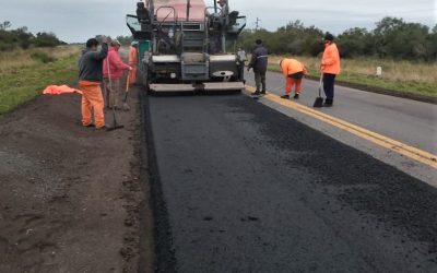 VIALIDAD NACIONAL SOSTIENE MEJORAS SOBRE RN 11 ENTRE GOBERNADOR CRESPO Y AVELLANEDA