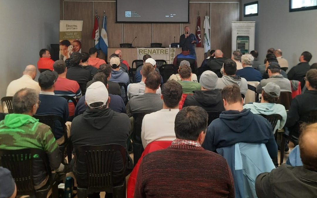 Santa Fe: RENATRE finalizó el ciclo de formación sobre aplicación de productos fitosanitarios