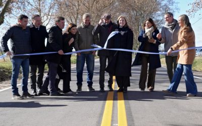 Pullaro dejó habilitada la nueva conexión vial entre Pérez y Soldini: una obra clave para la región