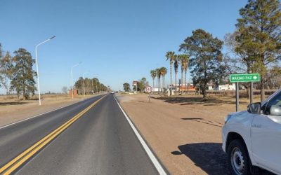 Tras las mejoras hechas en la Ruta Provincial 90, el ministro Enrico recomienda usarla en lugar de la Nacional 33