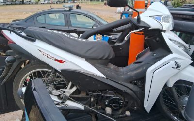 Rosario: tres aprehendidos con arma de fuego y motos tras el robo a un taxista