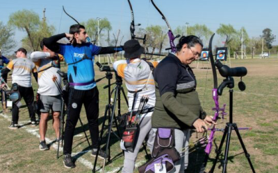 Timbúes fue sede de un gran torneo de tiro con arco en el Polideportivo Comunal