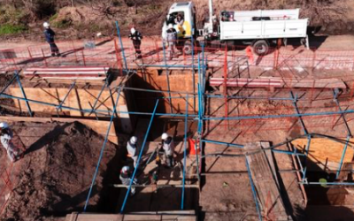 Habilitan un gasoducto de tres kilómetros con última generación en Zavalla