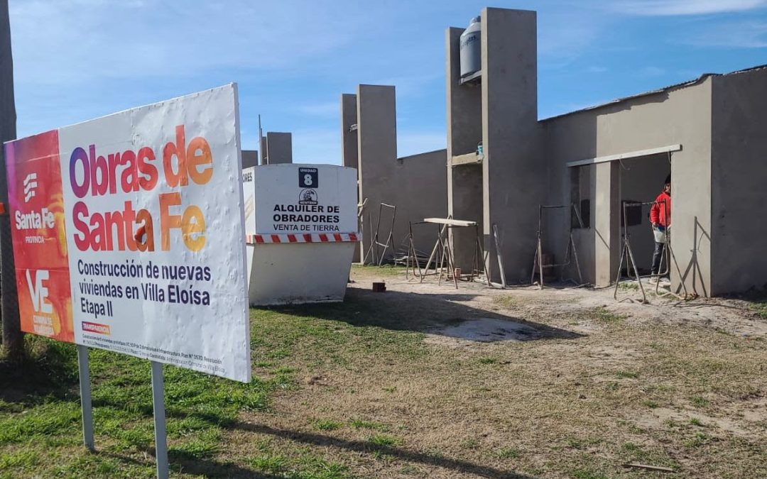 La Provincia sortea seis viviendas para familias de Villa Eloísa