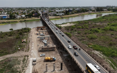 Nuevo Puente Carretero: en noviembre comienzan los trabajos sobre el cauce principal del Río Salado