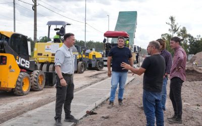 La obra de la avenida Jorge Newbery en Rosario tiene un 71 % de avance