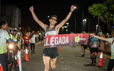 Baigorria se iluminó con la energía vibrante de la Maratón Nocturna 2025