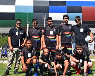 De Ybarlucea a La Pedrera: el Club Fueguitos participó en un torneo de fútbol adaptado