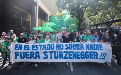 Con más de 90% de acatamiento, comenzó el Paro de ATE en medio de la disputa entre Aguiar y el Gobierno