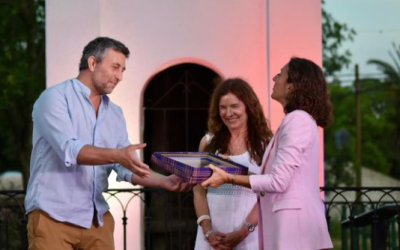 General López ya tiene su bandera oficial elegida en el concurso ciudadano «Colores del Sur»