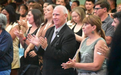 Carlos De Grandis juró por séptima vez como intendente de Puerto General San Martín