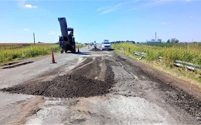 TAREAS DE MEJORAMIENTO DE VIALIDAD NACIONAL SOBRE RN 178 EN VILLA ELOÍSA