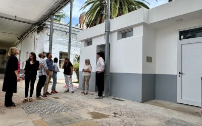 Salud: la primera etapa de la refacción de la Guardia del Hospital Provincial alcanza un 80 % de avance