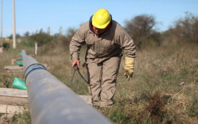 Avanzan los gasoductos para el desarrollo productivo en los departamentos San Martín y Belgrano