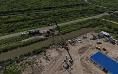 Otra obra íntegramente provincial: el acueducto Tostado-Villa Minetti avanza más del 70%