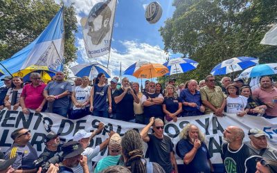 Más de 98% de acatamiento al paro de ATE en todo el país en la antesala de la movilización del Frente de Sindicatos contra la reforma laboral