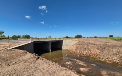 Canal Irigoyen: Provincia finalizó una obra clave para el área productiva del departamento San Jerónimo