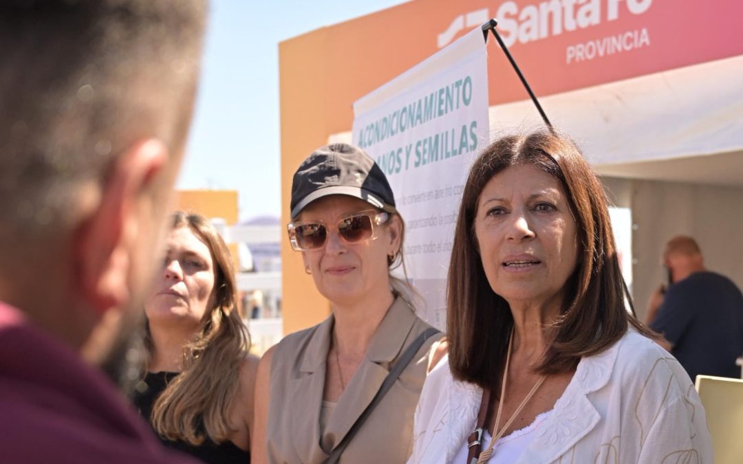Clara García en Expoagro: «Apoyar al campo y su entramado productivo es acompañar la generación de empleo»