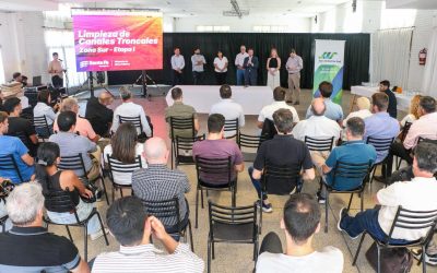 Se presentaron 24 ofertas para limpiar diferentes Canales Troncales en departamentos del sur provincial