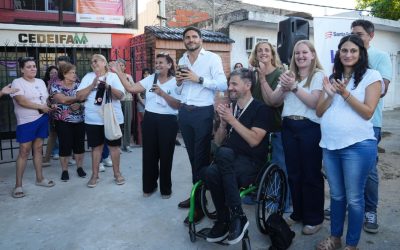 Plan Abre: Pullaro inauguró la ampliación de un centro comunitario para mujeres y familias en Rosario