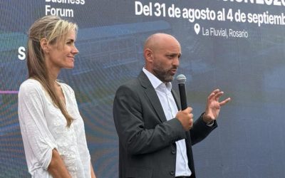 En Expoagro, Puccini lanzó el foro que conecta la provincia con el mundo