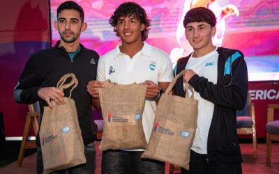 Distinguieron a tres jóvenes deportistas de Granadero Baigorria por su desempeño en el ámbito nacional e internacional