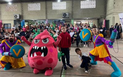 En Rosario, Vax Team y Santa Fe Acá Escuela se unieron para fortalecer la vacunación de niños y niñas